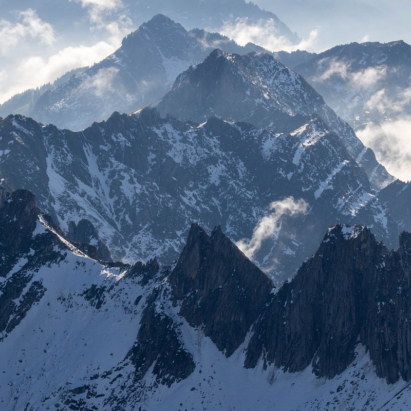 Swiss Mountain Peaks